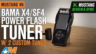 2011-2014 Mustang V6 Bama X4/SF4 Power Flash Tuner w/ 2 Custom Tunes Review & Dyno Test