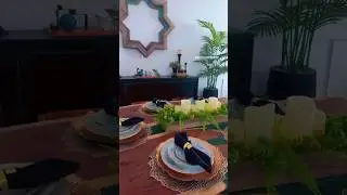 Dining Room Transformation #diningdecor #interiordesign #transformation #transition #beforeandafter