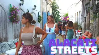 Ala&ccedil;atı Streets - &Ccedil;EŞME / İZMİR [4K]