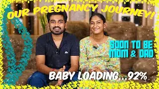 We Are Pregnant ❤️ | 8 Months ஆகுது… Soon Mom & Dad 🥹| Funny + Emotional Journey 😂👶| Sathya Sabarish