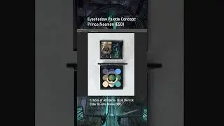 Prince Naemon Aldmeri (ESO) Eyeshadow Palette Concept