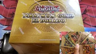Yu-Gi-Oh Maximum Gold El Dorado Unboxing Part 1! Dark magician pulled