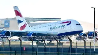 BIG PLANES LANDINGS and TAKEOFFS  🇬🇧 London Heathrow Airport [LHR/EGLL]