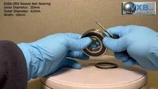 Comparison 30mm inner diameter High Temperature Bearing T6306 vs Sealed Bearing 6206-2RS