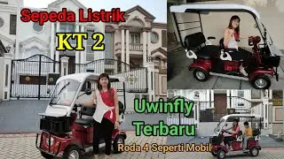 Sepeda Listrik Roda 4 Seperti Mobil KT2 Murah | Review Lengkap