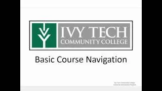 Basic Course Navigation