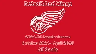 Detroit Red Wings | 2024-25 Season | All 238 Goals