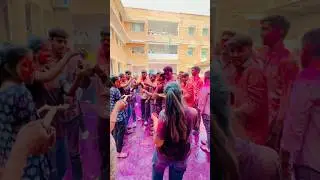 College Holi Event || college Holi program || Holi with Friends || slbs college Jodhpur