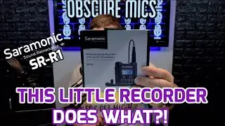 This Little Recorder Can Do What?!  The Saramonic Sr-R1 Ultra Compact Belt Pack Stereo Recorder Lav