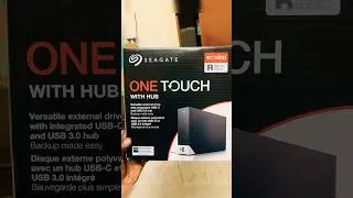 SEAGATE 10TB HDD || one touch with hub || 2024