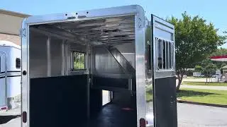 Trailer Country LLC - 2024 Adam Rustler 3 Horse Slant Bumper Pull