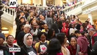 Refugees, immigrants rally at Georgia Capitol