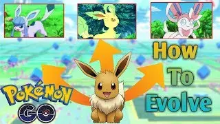 How to evolve eevee in leafeon and glaceon | pokemon go | pokemaster
