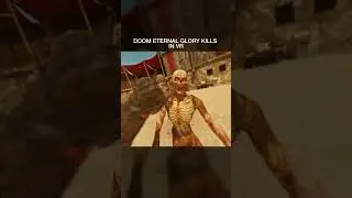 Doom eternal glory kills in Blade and Sorcery VR