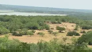 Falcon Lake in Zapata, Texas has not seen much water in years.