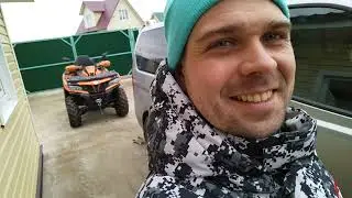 Первый выезд с семьей cforce800
