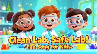 Clean Lab, Safe Lab! 🧪 Fun Lab Safety Song for Kids @CuteCuddles-imran