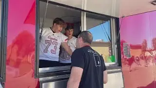 Roswell High School opens up a food truck