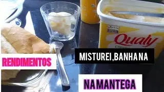 #BANHA NA MANTEIGA RENDEU OUTRO PORTE  SABOROSO!