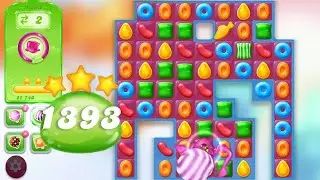 Candy Crush Jelly Saga Level 1393 || 3 Stars 🌟🌟🌟