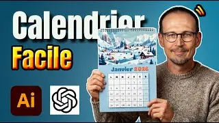 Easily create a calendar with ChatGpt and Illustrator
