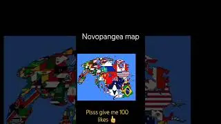 novopangea map #shorts #map #world