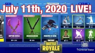 NEW FORTNITE ITEM SHOP COUNTDOWN! (July 11th, 2020) (NEW FORTNITE ITEM SHOP LIVE TODAY)