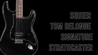 Squier Artist Series Tom DeLonge Stratocaster #guitar #guitarist #fendersquier #fenderstratocaster