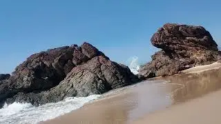A day at the beach. Lighthouse Beach, Port Macquarie, Australia 