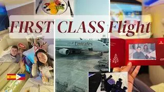 Мы летели первым классом Emirates! Роскошь в небе! #перелетпервымклассом #путешествие #пара