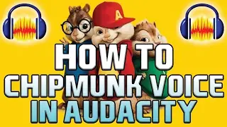 How to make Funny Chipmunks Voice By Changing Pitch in Audacity