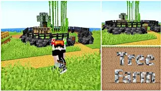 Create Mod Automatic Tree Farm Minecraft