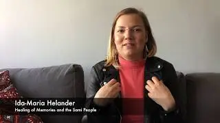 Ide Maria Helander, Vice-Chair of Suoma Sami Nuorat (Sami Youth Organization)