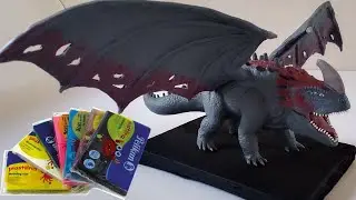 THE RED DEATH WITH CLAY/PLASTILINA. How to Train Your Dragon.