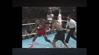 Frank Bruno Wobbles Tyson with Two Good Shots