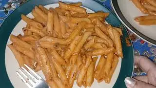 I made the famous Tangy Tomato Sauce Pasta 😋 &bull; Made by me &bull; Winter Cravings &bull; Pastelsonyeondan 