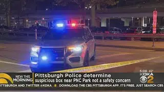 Pittsburgh Police determine suspicious box near PNC Park not a safety concern