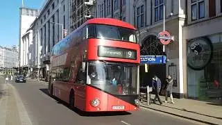 London Buses at Kensington High Street (2020)