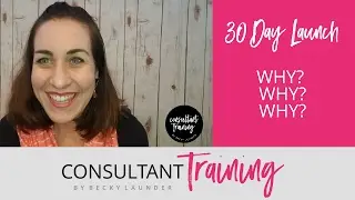 Why Why Why - myConsultant Training by Becky Launder