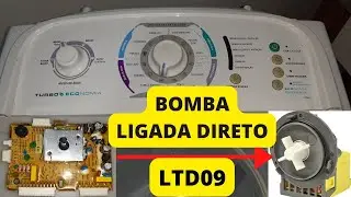 lavadora electrolux ltd09 a bomba ligada direto! Não desliga! Veja como é simples recuperar a placa