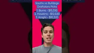 Best South&rsquo;s vs Bulldogs Draftstars Tips! #nrl #draftstars