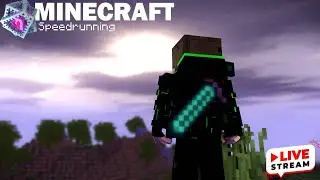 MINECRAFT LIVE SPEED RUN DAY 4 😱#shorts #live #minecraft