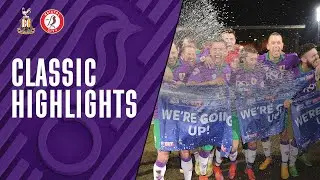 6-0 WIN TO SECURE PROMOTION! Bradford 0-6 Bristol City | Classic Highlights