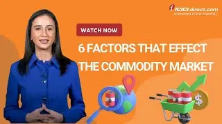 Did You Know These 6 Factors That Effect Commodity Market @ICICIDirectOfficial