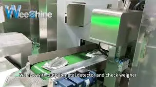 Weeshine Automatic Gummy Candy Premade Pouch Packing Machine