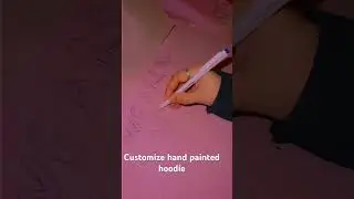 Octo-Boo hoodie | customised #art #artwear #artandcraft #diy #painting #artisticapparel