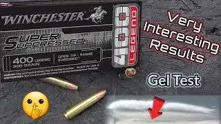 Тестирование Winchester 400 Legend Super Suppressed 300gr