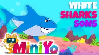 Ocean's Mighty Trio | The White Sharks Song | Nursery Rhymes