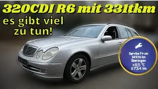 Mercedes S211 320CDI R6 mit 331tkm und viel dran zu machen | OM648 | MB Youngtimer Parts