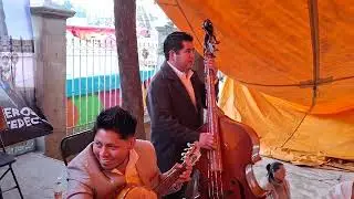 Orquesta Xochicuautla en la feria Patronal Zolotepec, Diciembre 2025. Edomex